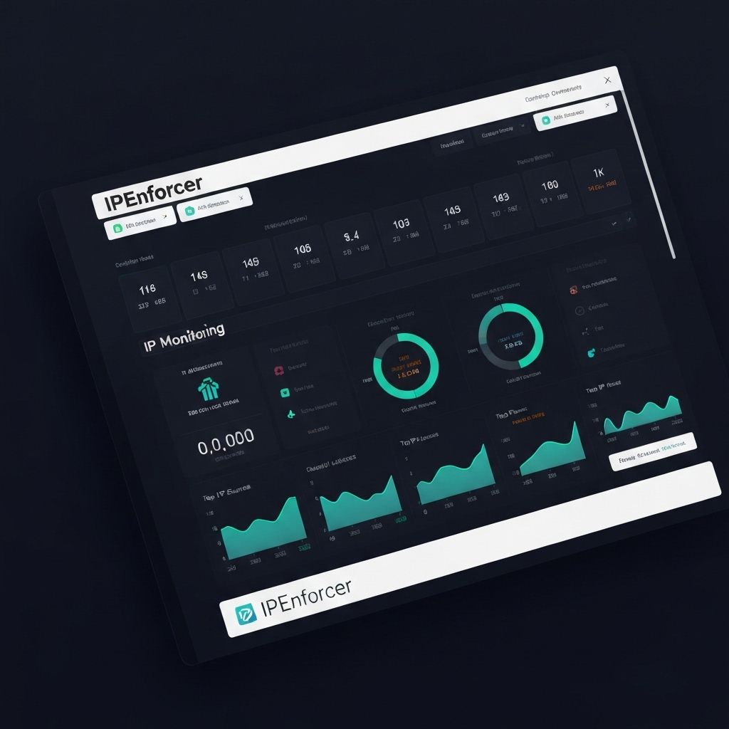 IPEnforcer dashboard overview